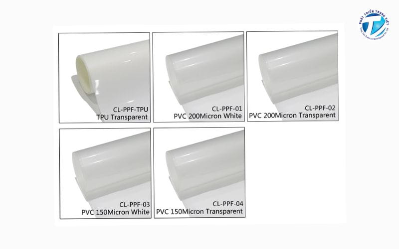 Một số loại PPF xe máy 